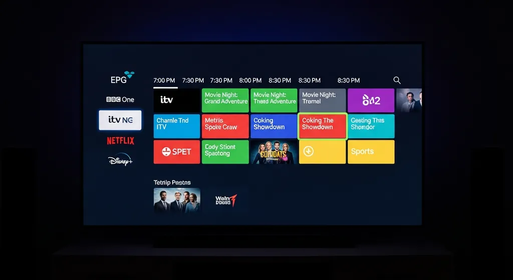 EPG Guide des programmes Smarters Pro